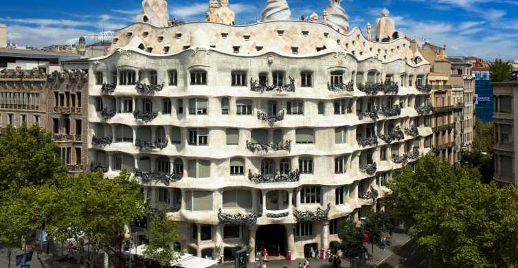 Barselona: La Pedrera-Casa Milà biļete un audio gida iespēja