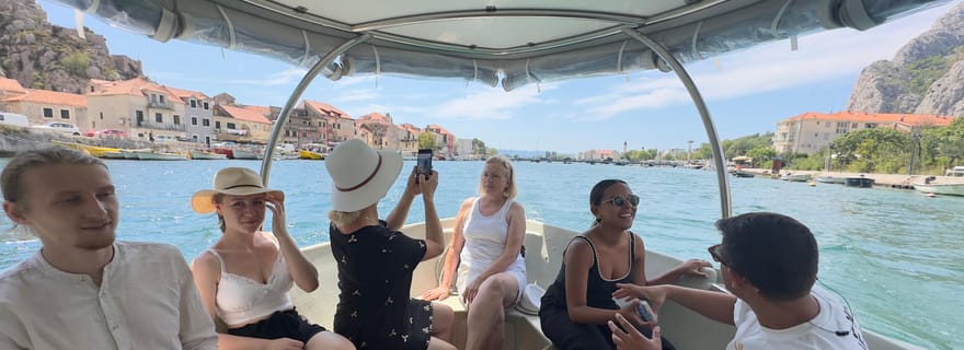 Omiš : 2 heures de tour en bateau sur la rivière Cetina et visite du parc naturel
