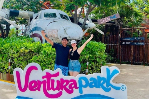 Cancun Ventura Park Ticket mit Essen und GetränkenVentura Park VIP Pass