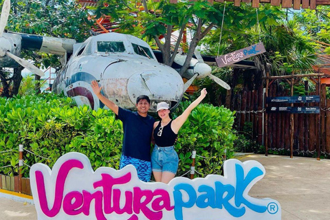 Cancun Ventura Park-ticket met eten en drinkenCancun Ventura Park "Fun"-ticket met eten en drinken