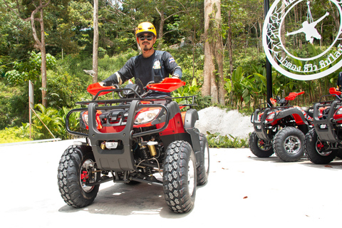 Phuket : Zipline+ATV By Erawan Patong Seaview ZiplineZipline EP. 3 + ATV 45 Min. Zeitdauer 1.45 Std.