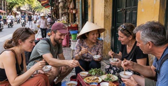 Hanoi: Old Quarter Street Food Walking Tour with 6 Tastings