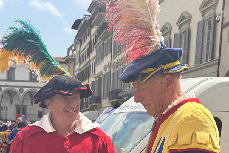 The Legendary Calcio Storico Fiorentino Experience Calcio Storico Fiorentino Semifinal Tour (TICKET INCLUDED)