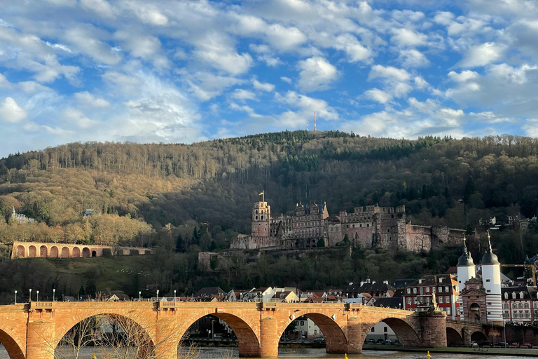 Frankfurt: Excursão de um dia a Heidelberg, Rüdesheim e Vale do RenoTour particular personalizado