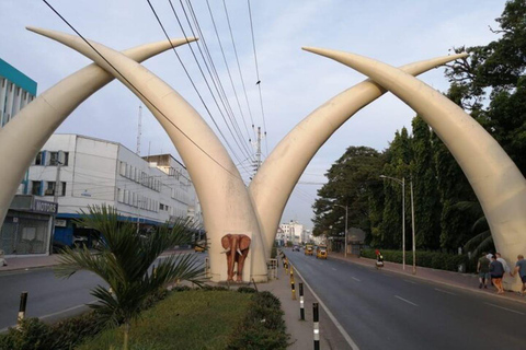 Mombasa: Tour de la ciudad de Mombasa, parque Haller y Fuerte Jesús