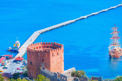 Alanya: Pirate Boat with Foam Party incl. Lunch & Drinks