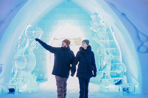 Quebec City: Hotel de Glace Overnight Experience Hotel de Glace Overnight Experience: Thematic Queen Suite