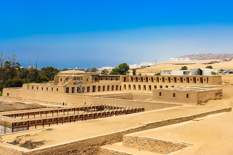 The Golden Civilizations Tour: Pachacamac + Lunch + StadsvandringMed upphämtning på flygplatsen