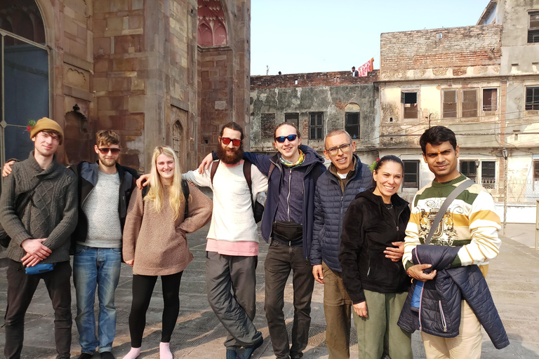 Wandeltocht in het oude gedeelte van de stad VaranasiWandeltocht door de oude stad Varanasi