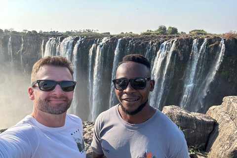 Victoria Falls: Zimbabwe & Zambia Guided Tour with Bridge Victoria Falls: 3-in-1 Guided Tour with Bridge Visit
