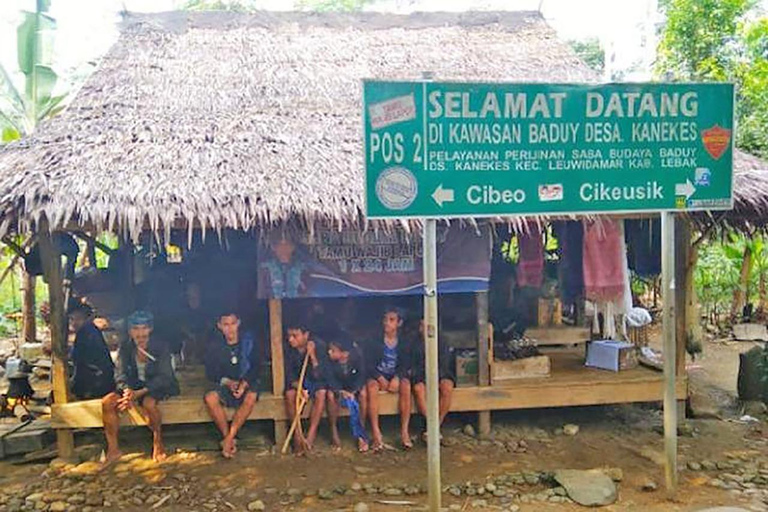 Jakarta : Visite privée du village de Baduy