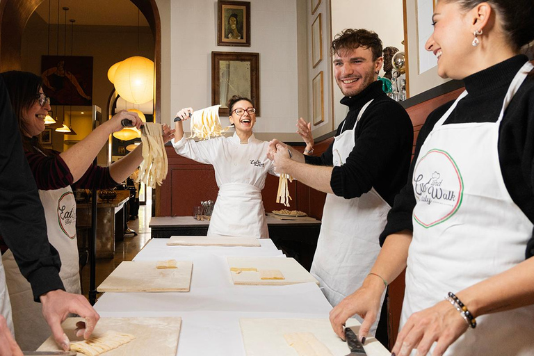 Rzym: Lekcja gotowania ravioli, fettuccine i tiramisu