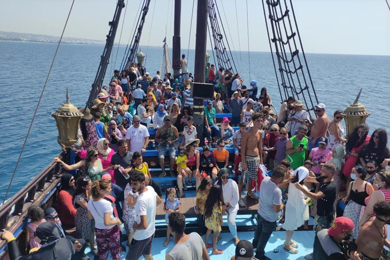 Sousse: Boat Cruise with Live Show, Swim, & Pickup