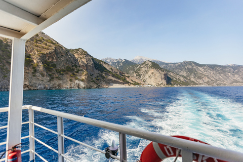 Desde Rethymno Ruta de un día por el desfiladero de Samaria con recogidaDesde Gerani, Petres, Dramia, Kavros y Georgioupolis