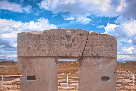 La Paz: Rondleiding door de ruïnes en het museum van Tiwanaku met lunch