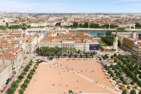 Lyon: Recorridos autoguiados en bicicleta de primera calidad con guía virtual AI