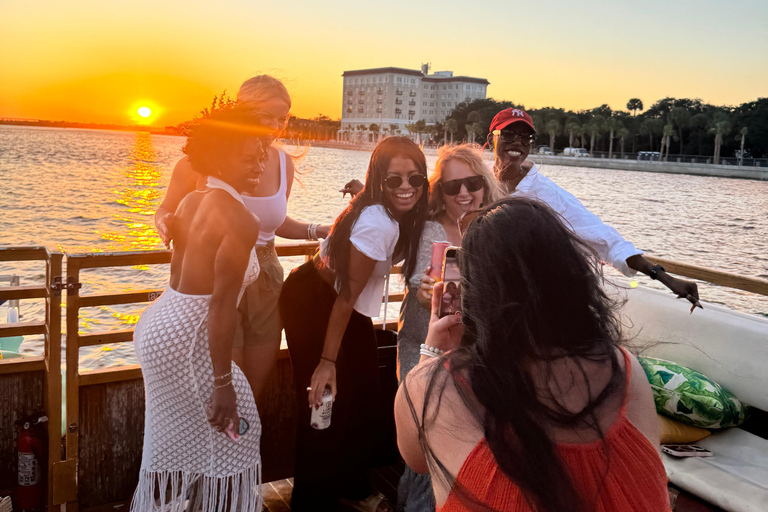 Charleston: Sunset Tiki Cruise with Games and Prizes