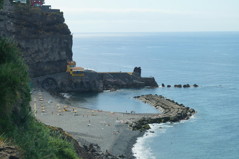 From Funchal: Levada Nova Hiking Tour with stopover at beach Nova friday