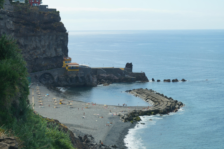 From Funchal: Levada Nova Hiking Tour with stopover at beach Nova friday