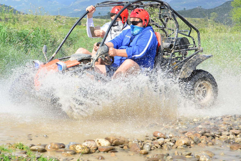 Antalya/Side: Rafting, Quad, Buggy, Zipline, w/Lunch Ultimate 4-in-1 Adventure: Rafting, Jeep, Buggy & Zipline