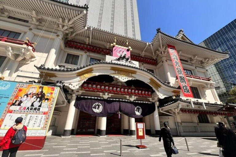 Tokyo, Japan Guidad tur till den traditionella scenkonsten Kabuki