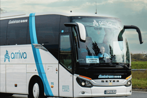 Bus Connecting between Zadar and Zagreb Singe from Zagreb to Zadar