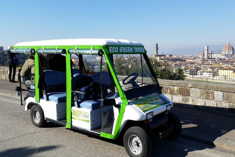 Florença: Tour particular em um mini carro elétrico com guia localTour padrão