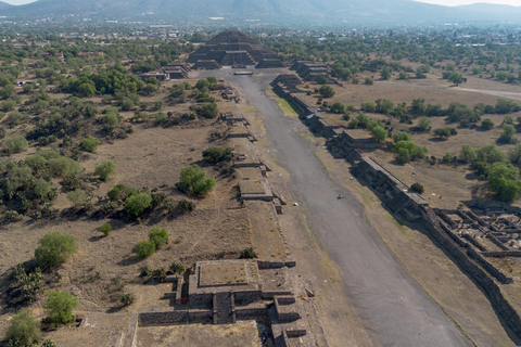 Pyramides de Teotihuacan : billet d'entrée coupe-file