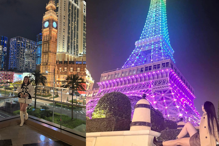 Macau: Cotai Strip Night Tour with Optional Experiences