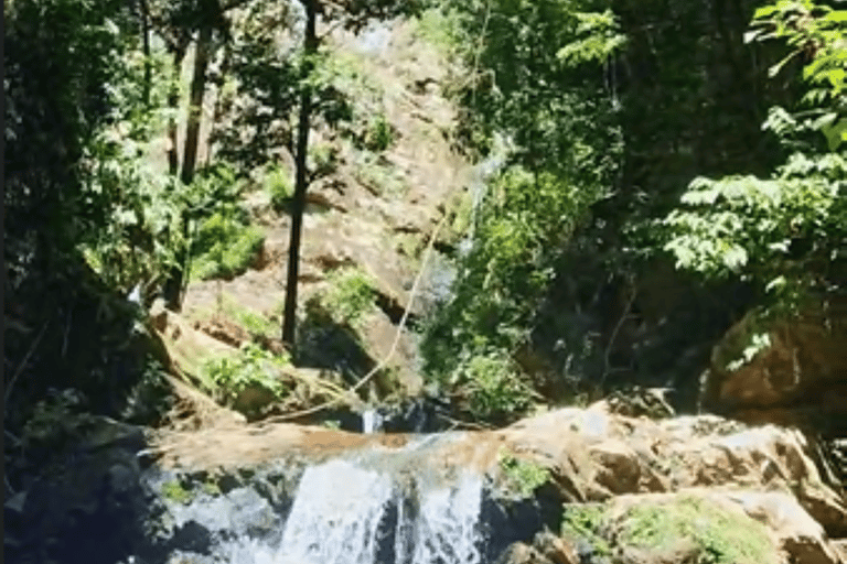 Langkawi Hidden Waterfall Hiking Tour with Thai Island Views