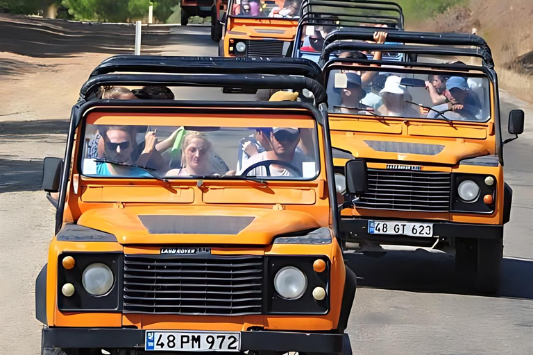 Fethiye: Defender Jeep Safari, Mud Bath, Canyon & Waterfalls