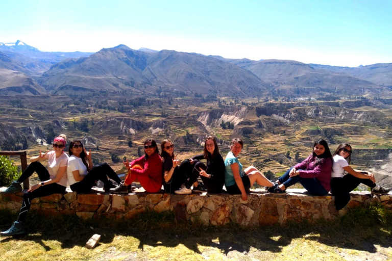 Excursión de un día al Cañón del Colca desde Arequipa con final en Puno