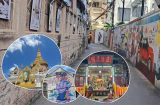 Bangkok: Rundgang zu versteckten Highlights, Street Art & Goldenem Buddha