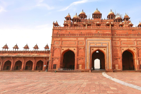 Agra tur med övernattning med Taj Mahal och Fatehpur Sikri