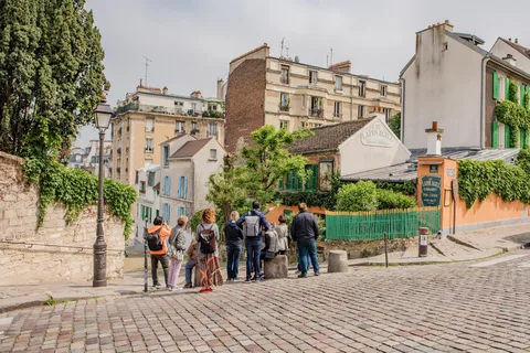 Paris: Montmartre byvandring med officiel lokal guide
