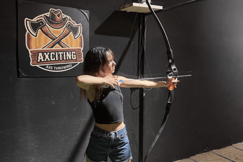 Phuket : lancer de hache avec couteau, shuriken et tir à l&#039;arc en optionForfait 1 activité