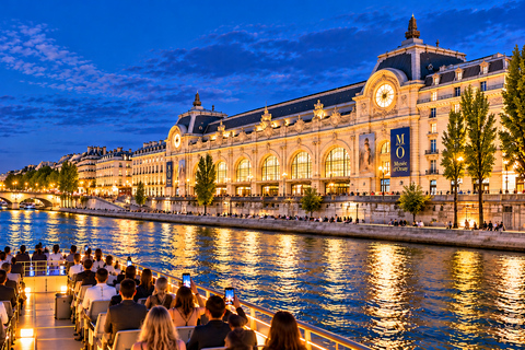 Paris Night Lights Cruise with the Mythic Bateaux-Mouches®