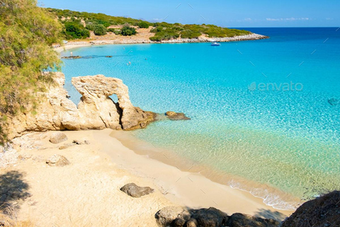 Creta e Heraklion: Escursione diretta alla spiaggia di VoulismaEscursione di un giorno: Pick up da Agia Pelagia, Lygaria e Fodele