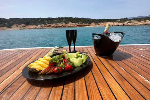 Crucero privado de lujo con almuerzo casero a bordo