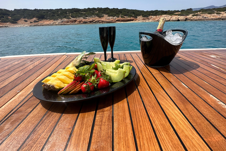 Crucero privado de lujo con almuerzo casero a bordo