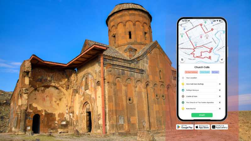 Kars: Llamadas a la Iglesia con la Guía Digital GeziBilen