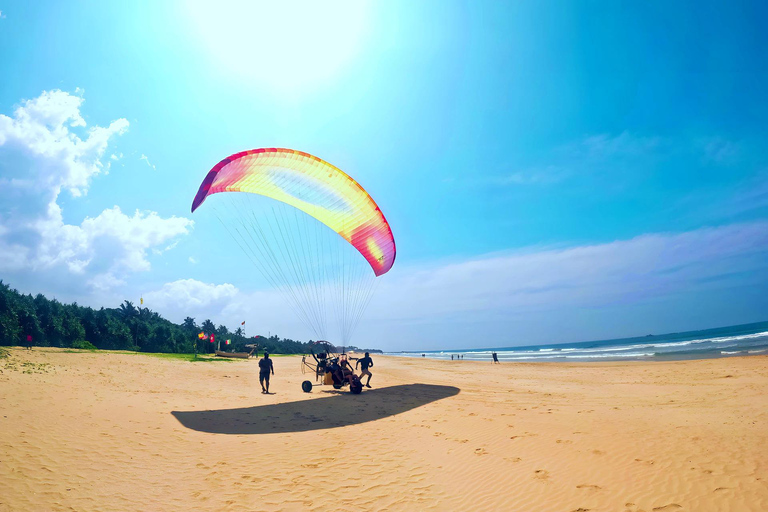 Bentota: Paramotoring Flight with Scenic Coastal Views Paramotor Flight Without Video