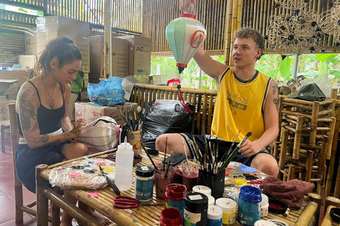 Aula de fabrico de lanternas com pintura opcional por Thanh Truc