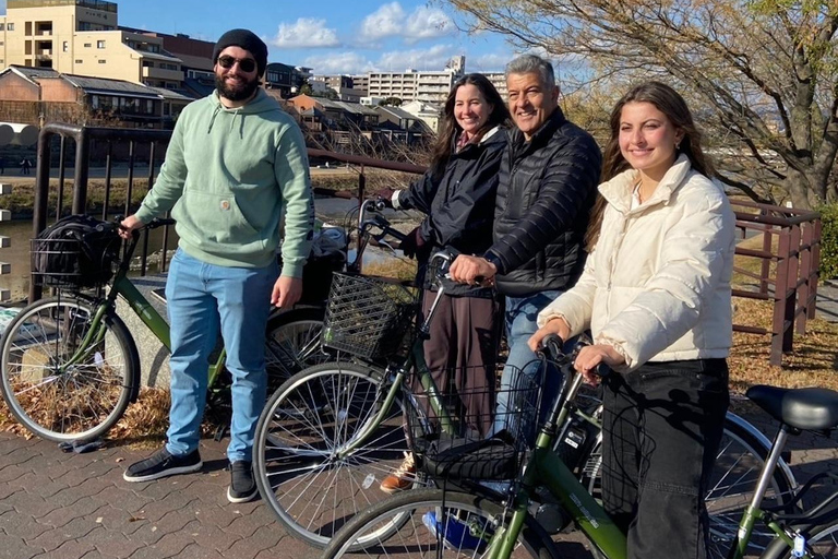 E-Bike Tour in Kyoto with Asuka, Japanese graduate student