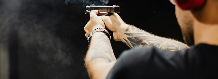 Plzeň : expérience de tir dans un grand bunker