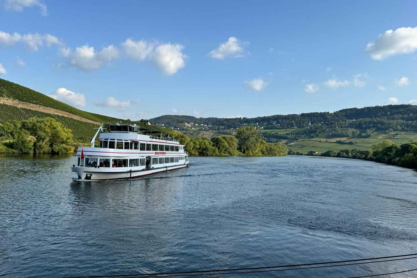Bernkastel: 1-hour panoramic boat tour Lieser, Mülheim and back