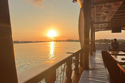 Side: Sunset River Cruise with Dinner and Hotel Transfer Private Sunset Cruise Tranfer Dinner Included