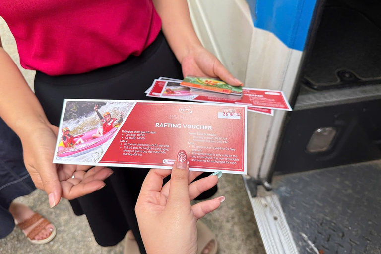 Da Nang: Rafting Tour with Lunch or Dinner