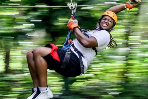 Punta Cana: 7-Line Zip Line Adventure with Transfers