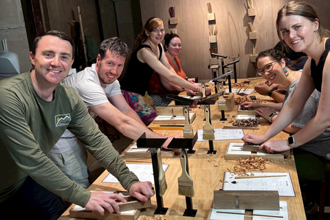 Kyoto: Chopstick Making Workshop at HASHI LAB Near Kyoto Station：Chopstick Making for Families & Couples